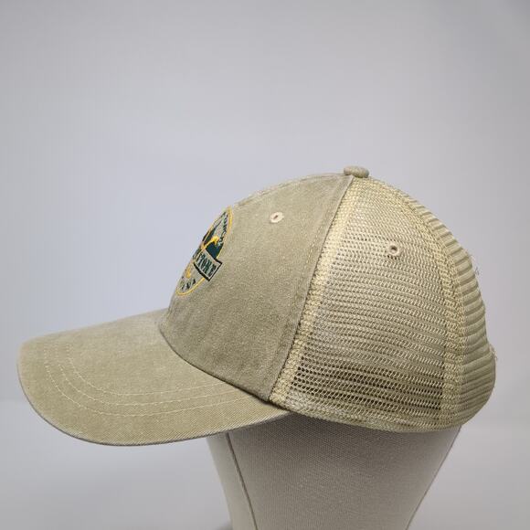 Yellowstone Dutton Ranch Montana Trucker Hat Brown One Size Adjustable Mesh Back - Picture 3 of 8